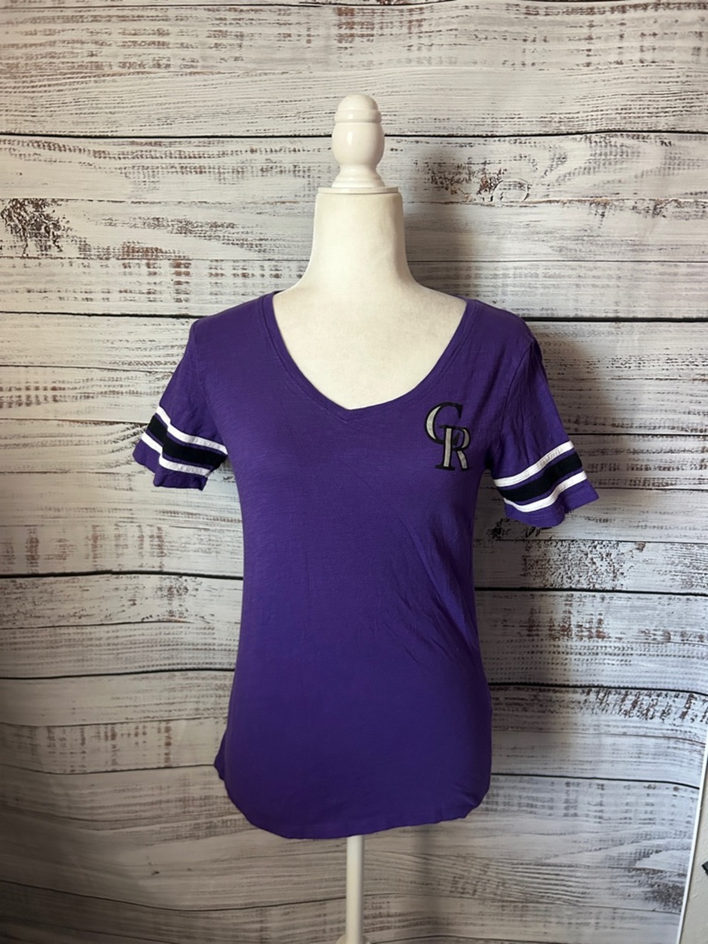 Women purple Colorado Rookies shirt size small